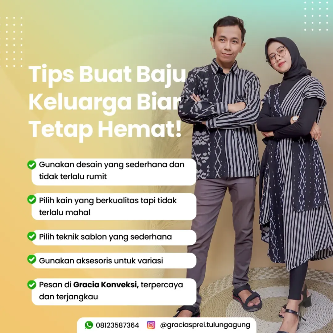 <p>Gracia juga menyediakan baju untuk acara keluar